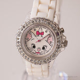 Vintage Aristocats Watch | White Disney Cat Wristwatch