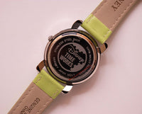 Verde Tinker Bell Hada Disney Time Works reloj | Antiguo Disney reloj