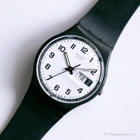 Vintage 1999 Swatch GB743 encore une fois montre | Bureau Swatch montre