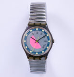 80S SCOOB-A-DOO GV102 Swatch Originaux montre | Montres géométriques de 1989