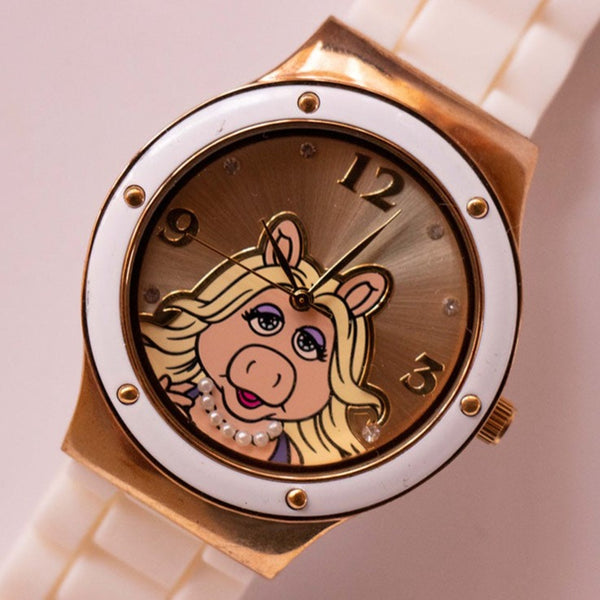 Mademoiselle Piggy Disney montre Pour les femmes | Dames muppet élégant montre