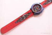 Purple-dial Life by Adec Watch | Vintage Japan Quartz Watch by Citizen