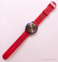 Purple-dial Life by Adec Watch | Vintage Japan Quartz Watch by Citizen