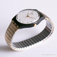 1993 Swatch GM126 GM127 Big Rock montre | Vintage élégant Swatch Gant