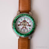 ال Tasmanian Devil Armitron ساعة الكوارتز | ساعة الزمرد الخضراء
