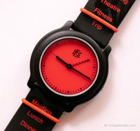 Vintage Planner Life de Adec reloj | Citizen Cuarzo de Japón reloj