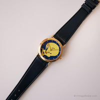 Tono dorado Tweety Vintage de pájaros reloj | Looney Tunes Armitron reloj