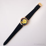 Gold-Ton Tweety Vogel -Vintage Uhr | Looney Tunes Armitron Uhr
