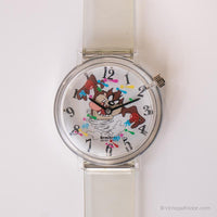 EXTRAÑO Tasmanian Devil Armitron reloj | Vintage de los 90 Looney Tunes reloj