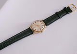1980s Gold Timex Electric Watch | 34mm Rare Vintage Timex Wristwatch