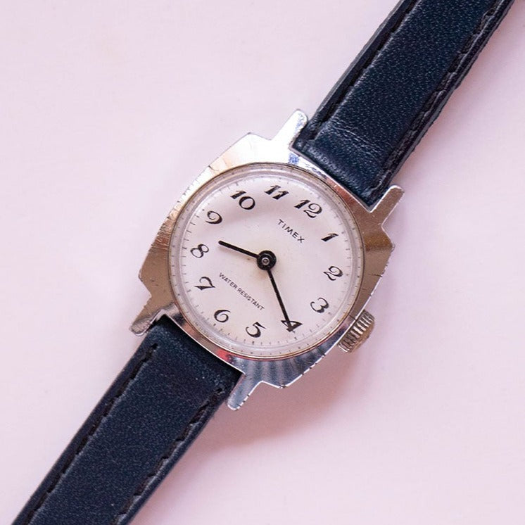 Vintage Mechanical Timex Women's Watch Tiny Silver-Tone Timex