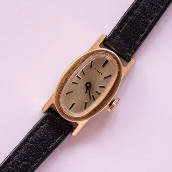 Ladies meccanico tono d'oro Timex Guarda | Orologi da donna vintage
