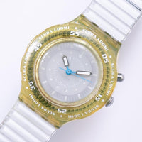 1999 SDK914 Iglu Swatch Scuba مشاهدة | نادر أبيض لومي scuba swatch