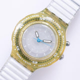 1999 SDK914 Iglu Swatch Scuba مشاهدة | نادر أبيض لومي scuba swatch