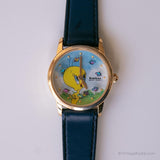 Vintage Gold-Ton Tweety Uhr für sie | Japan Quarz Armitron Uhr