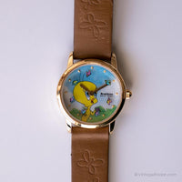 1997 Colorful Tweety Watch | Original Strap Looney Tunes Watch