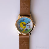 1997 coloré Tweety montre | Sangle d'origine Looney Tunes montre