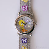 Vintage Gray Armitron Watch for Ladies | Looney Tunes Tweety Watch
