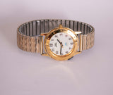 Vintage ▾ Timex Orologio classico indiglo | Tono d'oro degli anni '90 Timex Guadare