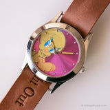 Rosa vintage Tweety reloj para damas | Armitron Cuarzo de Japón reloj