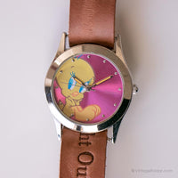 Rosa vintage Tweety reloj para damas | Armitron Cuarzo de Japón reloj