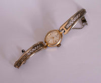 Tiny Vintage Mechanical Timex Uhr für Frauen | Damen der 1960er Jahre Uhr