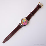 Vintage Pink Dial Tweety Uhr | Armitron Japan Quarz Uhr für Sie