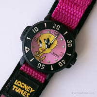 Ancien Looney Tunes Des sports montre | Armitron Rose Tweety montre pour elle