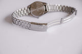 Seiko 2a22-0010 cuarzo A1 reloj | Damas de tono plateado minimalista reloj