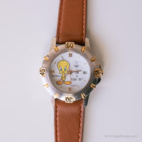 Vintage bicolore Armitron montre Pour elle | Looney Tunes Tweety montre