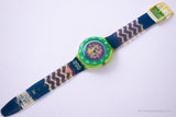 BAY BREEZE SDJ101 Swatch Watch | Vintage Swiss Scuba Swatch Watch