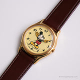 Vintage Mickey Mouse Lorus V515-6000 A1 Watch | Gold-tone Disney Watch