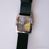 Vintage rectangular Looney Tunes reloj | Cuarzo de Japón Tweety reloj