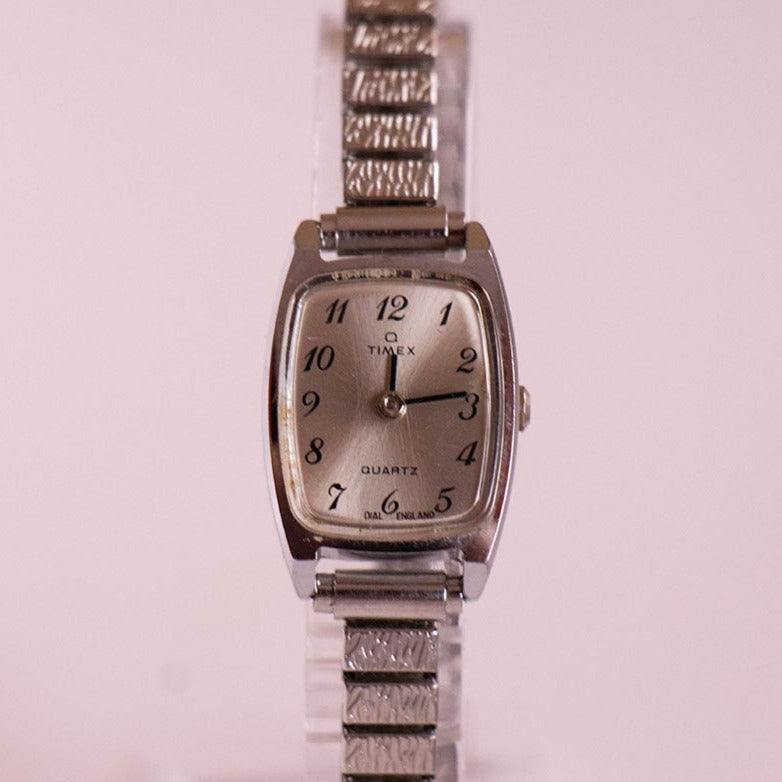 Silver-Tone Timex Quartz Watch For Ladies Vintage Watch for