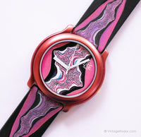 Vita vintage di Adec Ladies Watch | Orologio al quarzo in giapponese rosso