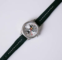 Vintage Silber-Ton Minnie Mouse Uhr | Krankenschwester oder Arzt Minnie Mouse Geschenk