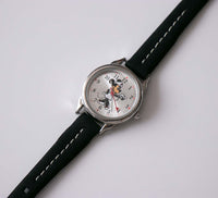 Vintage Silber-Ton Minnie Mouse Uhr | Krankenschwester oder Arzt Minnie Mouse Geschenk