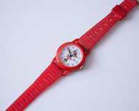 Vintage Minnie Mouse Lorus Quartz Watch | Red Minnie Women's Watch