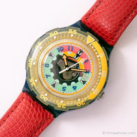 Homard SDN118 Scuba Swatch montre | Plongeur suisse vintage montre