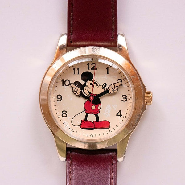 RARE 80s Seiko Mickey Mouse Watch | Vintage Disney Character Watch 