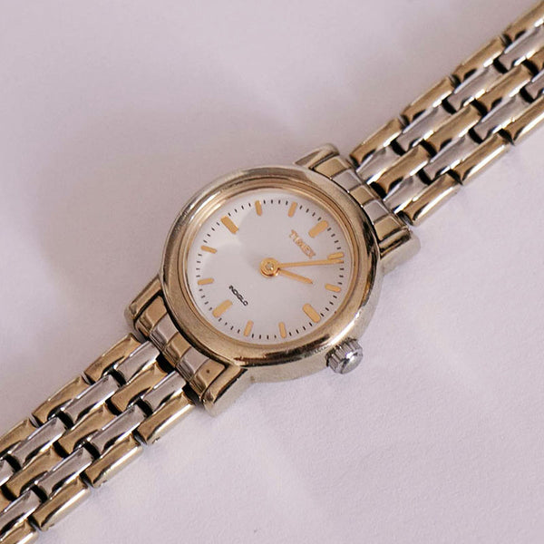 Signore bicolore Timex Orologio al quarzo indiglo | Vintage ▾ Timex Signore orologi