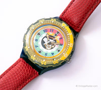 جراد البحر SDN118 SCUBA Swatch مشاهدة | ساعة غواص سويسرية عتيقة
