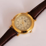 Jahrgang Timex Indiglo Quarz Uhr | Goldene Frauen Timex Uhr