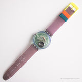 1991 Swatch Sdn103 rociar reloj | Verde vintage Swatch Scuba