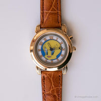 Vintage 1995 Cadran bleu et blanc Tweety montre | Quartz au Japon Armitron montre
