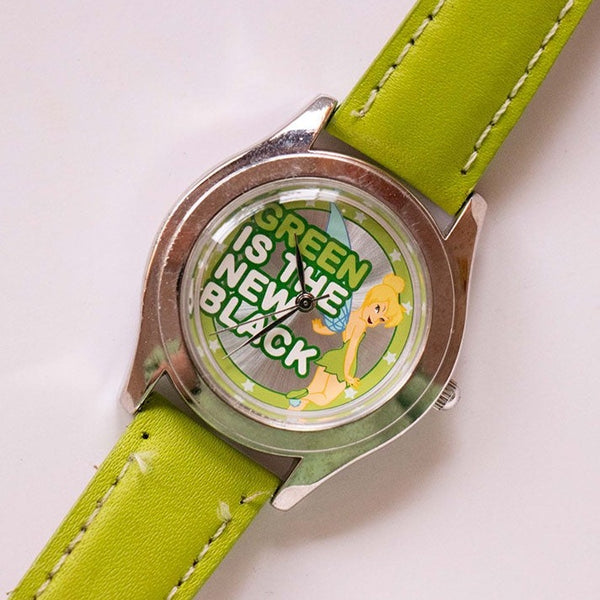 Verde Tinker Bell Disney reloj para mujeres | El verde es el nuevo negro