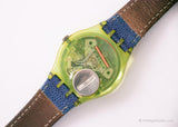 Mazzolino GG115 Vintage Swatch Uhr | 1992 Blumen Swatch Uhr