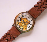 Seltener Simba -Charakter Disney Uhr | Disney Timex Der König der Löwen Uhr