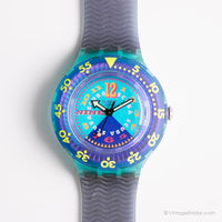 1993 Swatch SDN106 BERMUDA TRIANGLE Watch | RARE Vintage Swatch Scuba