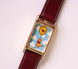 RARE Timex Disney Winnie The Pooh Flying Balloon Watch Vintage